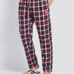 u.s. polo assn. Comfort Fit Check LP001 Lounge Pants - Pack Of 1 Men Pyjama-picture-6