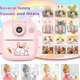 Myrra Kids Instant Print Digital Camera with Print Paper Photo Printer Camera 0 Instant Camera image 5