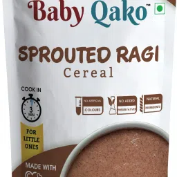 Sprouted Ragi Powder / No Preservatives | 100% Natural Ragi Flour for Baby's. Cereal-52