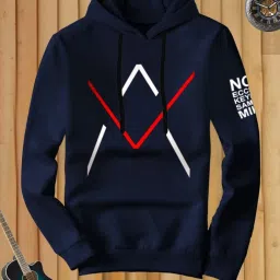 Men Full Sleeve Color Block Hooded Sweatshirt-image-54