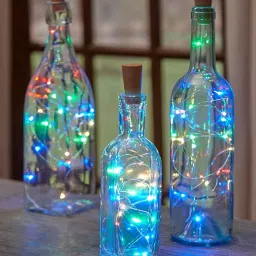 20 LEDs 3.05 m Multicolor Steady String Rice Lights-17