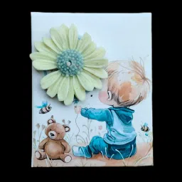 Decorative Flower shaped Candle with pack of 4 Candle-image-54