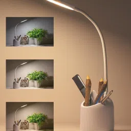 3 Colour Mode Rechargeable, Flexible Gooseneck LED Study/Desk Study Lamp-2