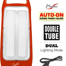 Table Top Lantern with (Auto On Feature) Rechargeable & Portable Home 8 hrs Flood Lamp Emergency Light-2