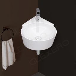Luxurious Quality Bathroom Corner Wash Basin MGQUEEN Corner Basin-image-37