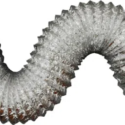 6-Inch Aluminium Flexible Vent Hose | 2m Air Ducting for HVAC & Exhaust Use Heavy-Duty Air Vent Hose | Durable, Lightweight & Corrosion-Resistant | HVAC Use Hose Pipe-17
