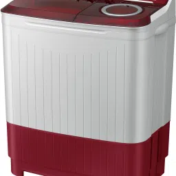 samsung 8.5 Kg Semi Automatic Top Load Grey, Red image 5