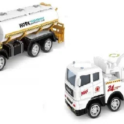Exclusive Unbreakable Tanker,Crane Engineering Frictions Truck Toy For Kids-image-62
