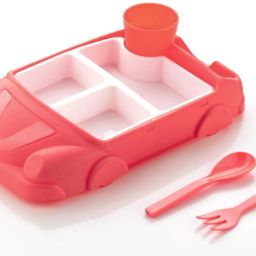 Amazing car lunch box for kids with spoon, fork & Water cup, Student Tiffin Box 3 Containers Lunch Box-image-67