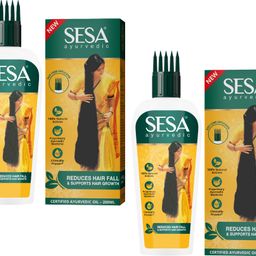 sesa Ayurvedic Hair Growth Oil with 18 Rare Herbs Prevents Hair Fall Hair Oil-picture-8