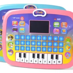 zuuluzrs Educational Toy Learning Tablet Toddler Computer Toy with LED Screen Display image 2