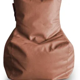 Large Premium Leatherette Bean Bag Chair With Bean Filling-10