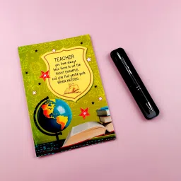 For My Teacher Greeting Card with Premium Pen Greeting Card-image-58