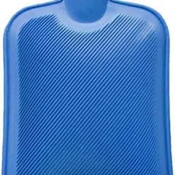 Pack 1 Rubber Warm Bag for Pain Relief & Massager Both Side Ribbed 2 L Hot Water Bag-image-2