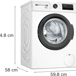 bosch 8 kg Fully Automatic Front Load with In-built Heater White image 5