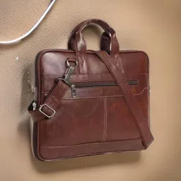 Men & Women Brown Messenger Bag-image-56
