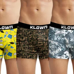 Pack of 3 Printed Men Trunk-14