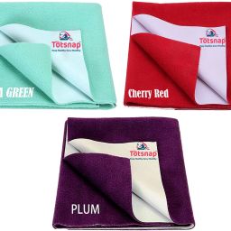 Fleece, Rubber Baby Bed Protecting Mat-image-53