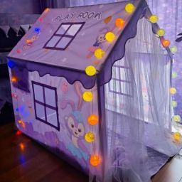 Jumbo Size Light Weight Kids Play Tent House for 3-13 Year Old Kids-image-30