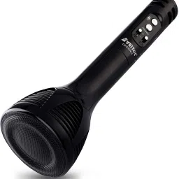 Multi-function Bluetooth Karaoke Mic with Microphone Speaker Recording + USB+FM NA-image-22