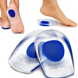 Cups Silicon Heel Pad Ankle Pain, Heel Spur Shoe Support for Men and Women Heel Support-image-5