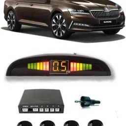 VB494 Black Car Reverse Parking Sensor with LED Display 4 Sensor V494 Parking Sensor-image-20