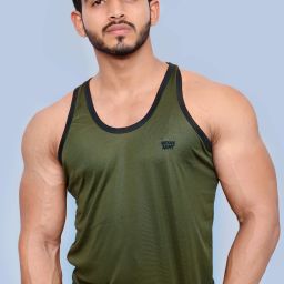 Green Stylish Vest Men Vest-image-49