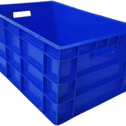 Plastic Heavy Duty Multipurpose Rectangular Storage Box Crates 60x40x27 CM Storage Basket-image-29