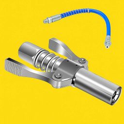 Double handle Grease Gun Coupler with Manual Pump-picture-22