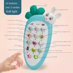 suryaanshi Cordless Feature Rabbit Mobile Musical Sound Toys with Smart Light image 2