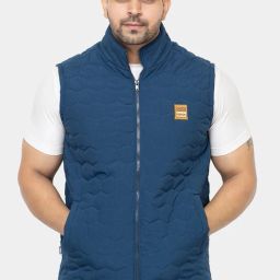 Men Solid Casual Jacket-image-3