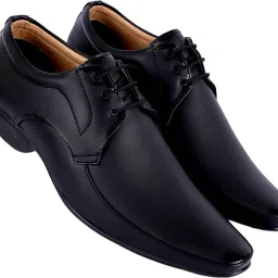 Aaeshu Men and boys stylish and comfortable black color formal shoe Lace Up For Men-image-8