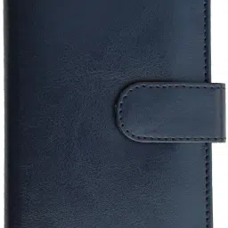 Men Blue Artificial Leather Card Holder - Regular Size-image-42