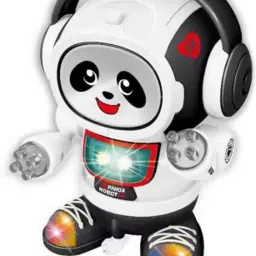 Plastic Panda Robot Toy for Children, All Direction Moving Robot Toy for Kids-24