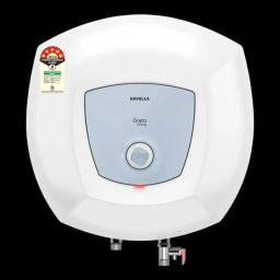 HAVELLS Greta Prime 15 Litre 5 Star Vertical Storage Geyser with Whirlflow Technology (White & Blue)-picture-0