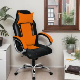 E.A Gaming series E_92 High Back Chair Made With 1st Grade High Density Foam Leatherette Office Arm Chair-picture-28