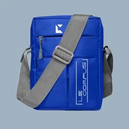 Blue Men & Women Sling Bag Stylish Trendy Design with Adjustable Straps Crossbody Bag For Travel & Office-image-78