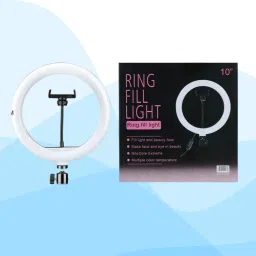 BITWEAVE LED Ring Light with Adjustable Brightness for YouTube and Zoom Ring Flash-28