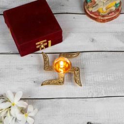 amaya decors Satiya Aluminium & Brass Dia-picture-1