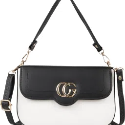 White, Black Women Sling Bag Women's Girls Quilted Cross Body Sling Bag with Height Adjustable Belt-image-83