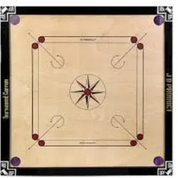 32. INCH FUL, SIZE, CARROM WITH, STRIKER,COINS AND POWDER , 82 cm Carrom Board-picture-31