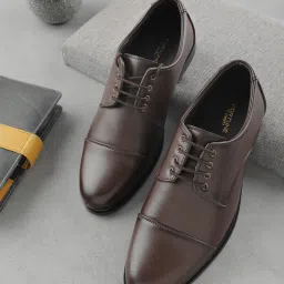Fortune HML-13E Formal Lacing Shoes With PU Sole | Lightweight and Comfortable Oxford For Men-image-40