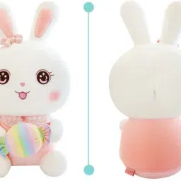 teddy daddy Plush Candy Rabbit Soft Toy- 35 cm image 3