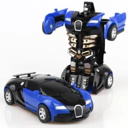 Robot Car Converting to Robot, Robot to Car Automatically with Light and Sound-31