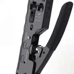 RuhZa Cat6a Cat7 Modular Crimper for Shielded Network Plugs Lan Adapter-13