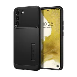 Spigen Slim Armor Polycarbonate & TPU Back Cover for SAMSUNG Galaxy S22+ 5G (Supports Wireless Charging, Black)-picture-16
