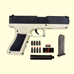 Shooting Toy Gun for Kids Soft Bullet Blaster Gun |. Foam Darts Jump Ejecting Guns & Darts-image-51