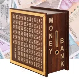Cash Saver Money Box with Counting Target Coin Bank Coin Bank-image-40