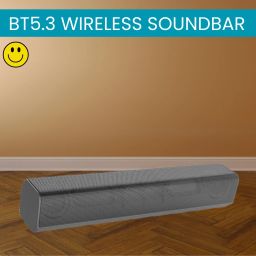 SACRO Music Bar (PORTABLE HOME THETER SOUNDBAR)With Stereo Sound & 1200mAh BatteryE13 20 W Bluetooth Soundbar-image-30