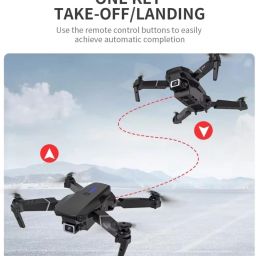 M ONE DRONE ( 2 battery) 360 DEGREE FLIP FUNCTIONALITY 4K UHD CAMERA 1080P Drone-image-44